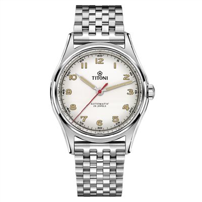 TITONI 瑞士梅花錶 - HERITAGE 傳承系列 - 83019 S-639 - 39mm