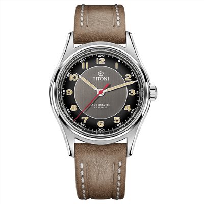 TITONI 瑞士梅花錶 - HERITAGE 傳承系列 - 83019 S-ST-638 - 39mm