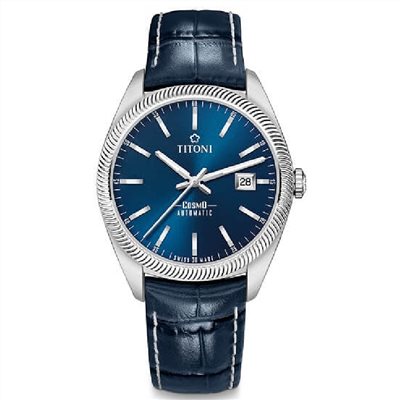 TITONI 瑞士梅花錶 - COSMO_SER. 宇宙系列 - 878 S-ST-612 - 41mm
