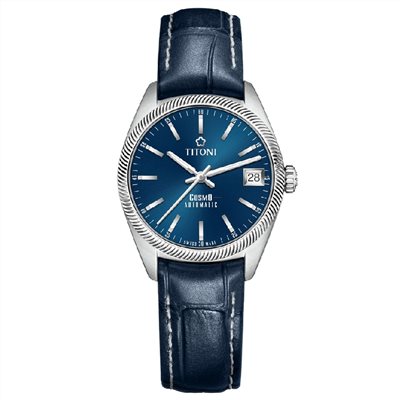 TITONI 瑞士梅花錶 - COSMO_SER. 宇宙系列 - 828 S-ST-612 - 33.5mm