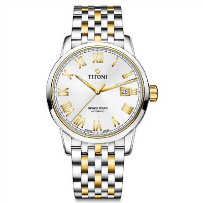TITONI 瑞士梅花錶 - SPACE_STAR 天星系列 - 83538 SY-561 - 40mm