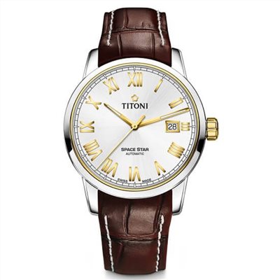 TITONI 瑞士梅花錶 - SPACE_STAR 天星系列 - 83538 SY-ST-561 - 40mm