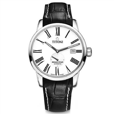 TITONI 瑞士梅花錶 - SPACE_STAR 天星系列 - 83638 S-ST-608 - 40mm
