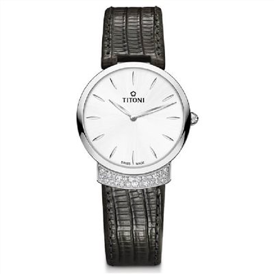 TITONI 瑞士梅花錶 - MADEMOISELLE 優雅伊人系列 - TQ 42912 S-ST-590 - 32mm