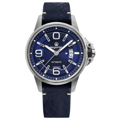 elegantsis 愛樂時-中性系列-JT55A-復古潮流機械腕錶-ELJT55A-NU02LC-44MM