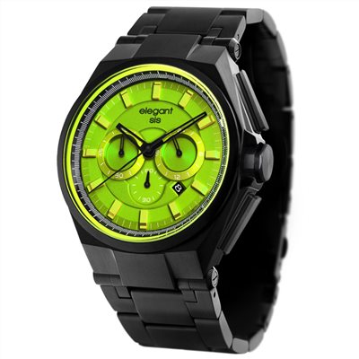 elegantsis 愛樂時-碼表計時-JT61、JT66 -夏日極限運動風-ELJT61-OG04MA-45MM