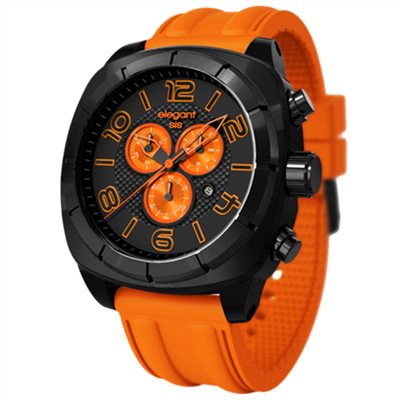 elegantsis 愛樂時-碼表計時-JT61、JT66 -夏日極限運動風-ELJT66-FO05LC-48MM