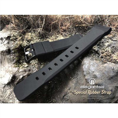 elegantsis 愛樂時-原廠配件-JX48MQS-聖誕節 特別式樣矽膠錶帶-聖誕節限定款樣式-JT48MQS-聖誕節 - 錶帶寬22mm