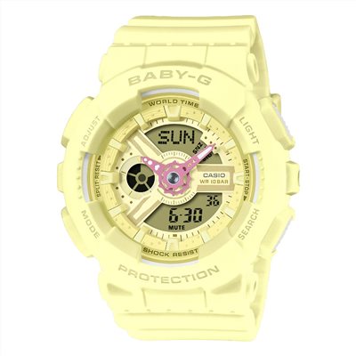 CASIO卡西歐-BABY-G-BA-110 系列-BA-110AH-9A-43.4mm